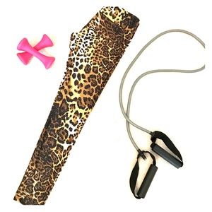 Pheel Prism Pant in Leopard, size M